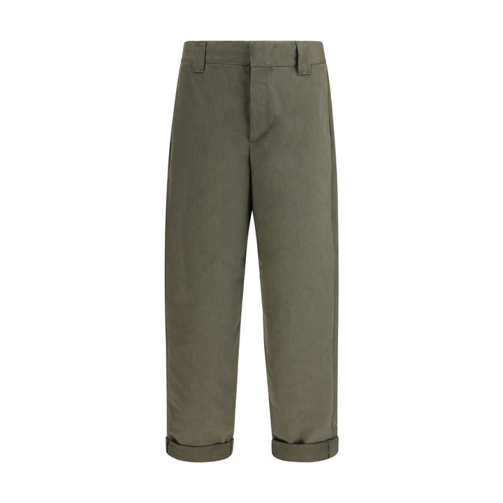 Golden Goose Green Cotton Chino Pants