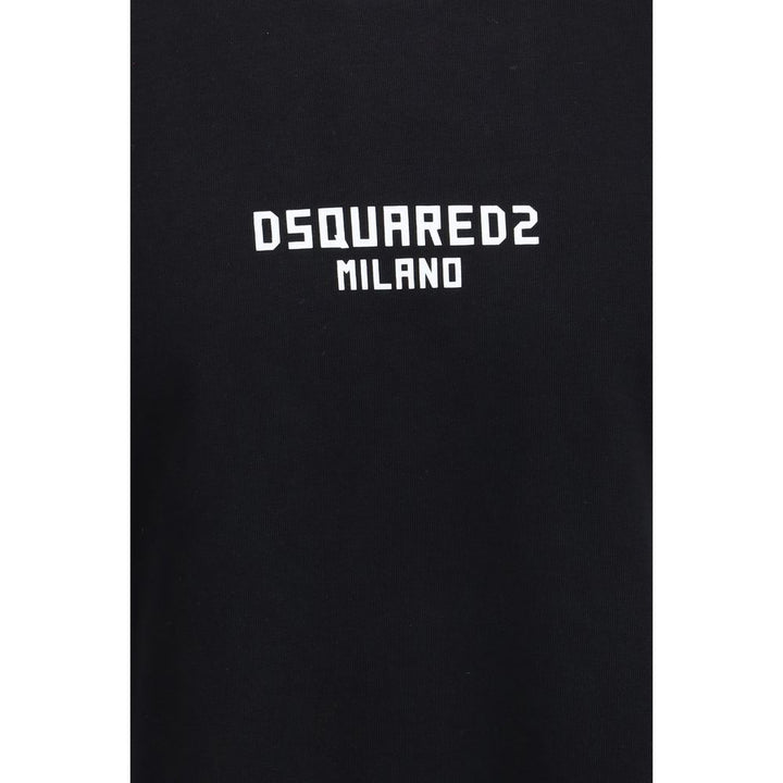 Dsquared² Black Cotton T-Shirt