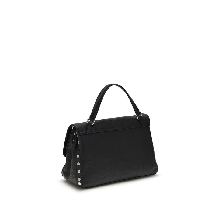 Zanellato Blue Calf Leather Bos Taurus Shoulder Bag