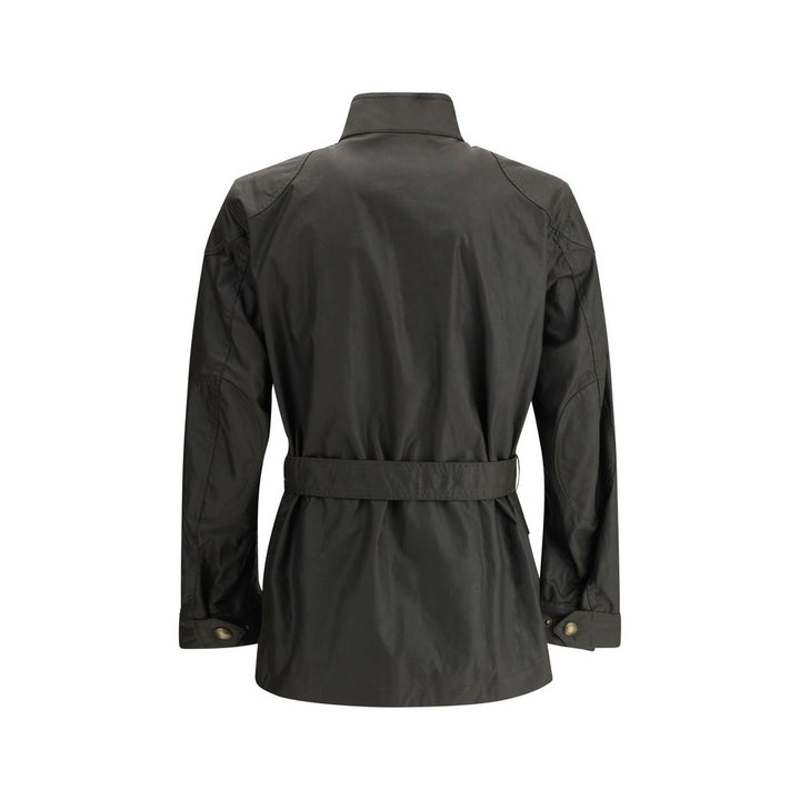 Belstaff Green Cotton Rain Coat
