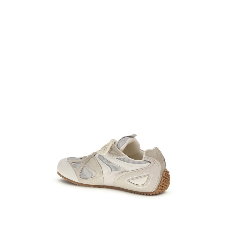Axel Arigato Cream Calf Leather Bos Taurus Low Top Sneakers