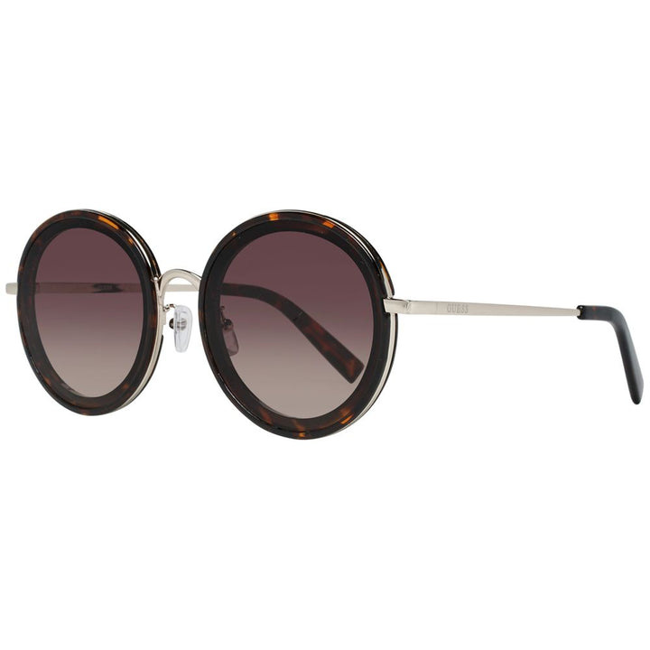 Guess Brown Metal & Plastic Sunglasses