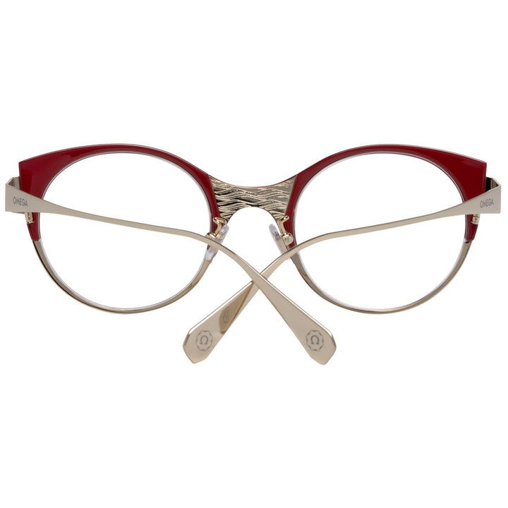 Omega Red Metal & Plastic Glasses (Frames)