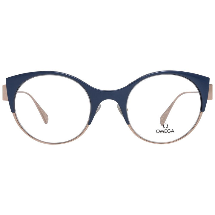 Omega Blue Metal & Plastic Glasses (Frames)