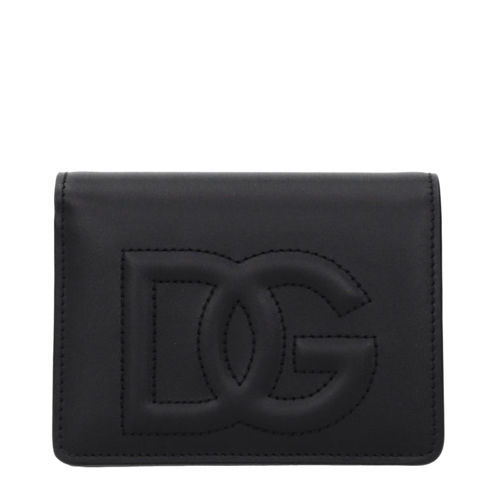 Dolce & Gabbana Black Leather Wallet