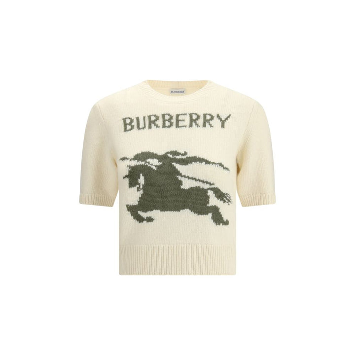 Burberry Cream Wool Sweatshirt