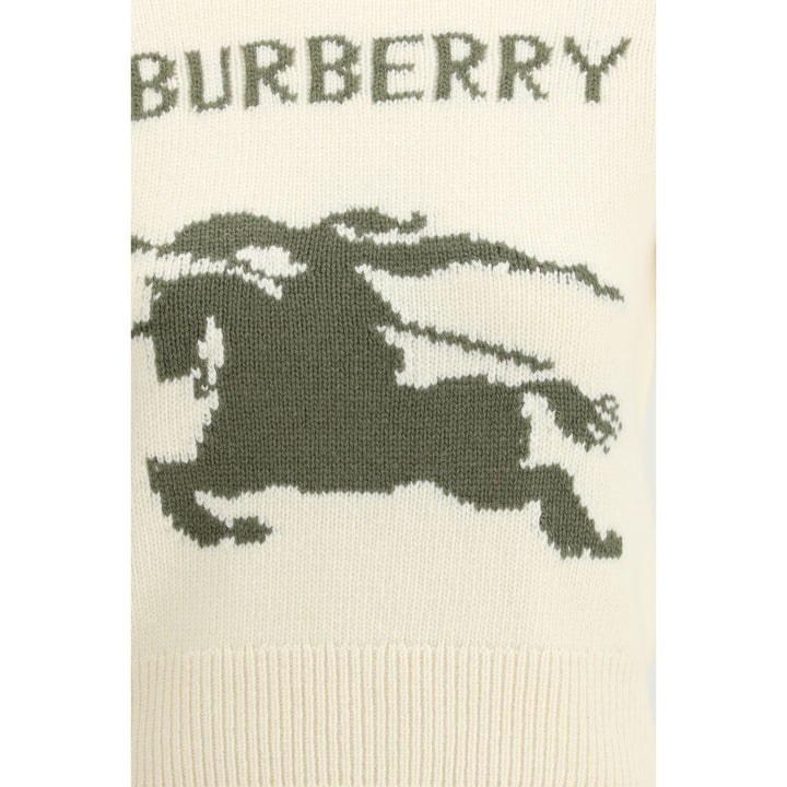 Burberry Cream Wool Sweatshirt