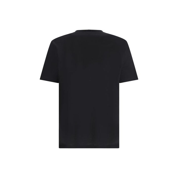 Balmain Black Cotton T-Shirt