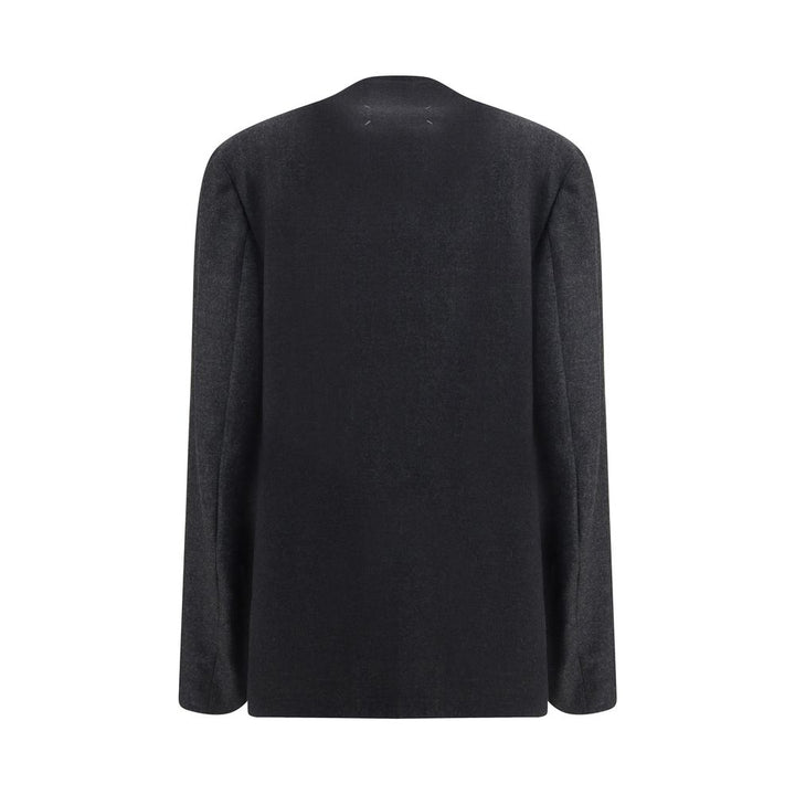 Margiela Gray Fleece Wool Coat