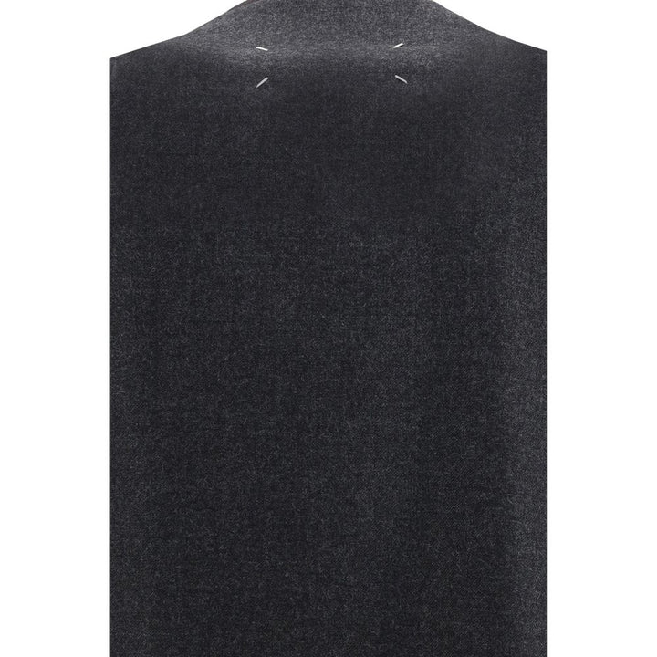 Margiela Gray Fleece Wool Coat