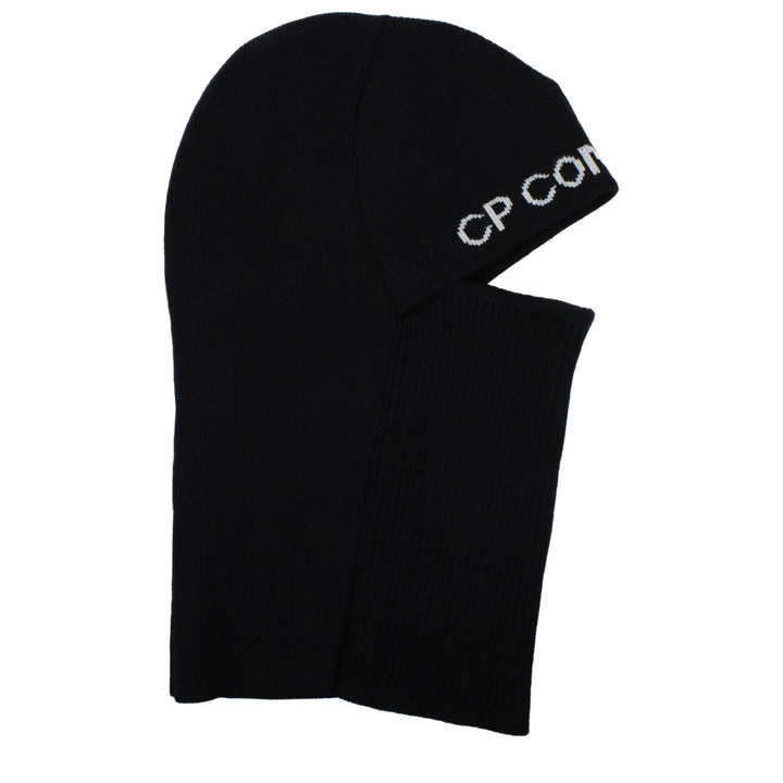 C.P. Company Black Wool Hat