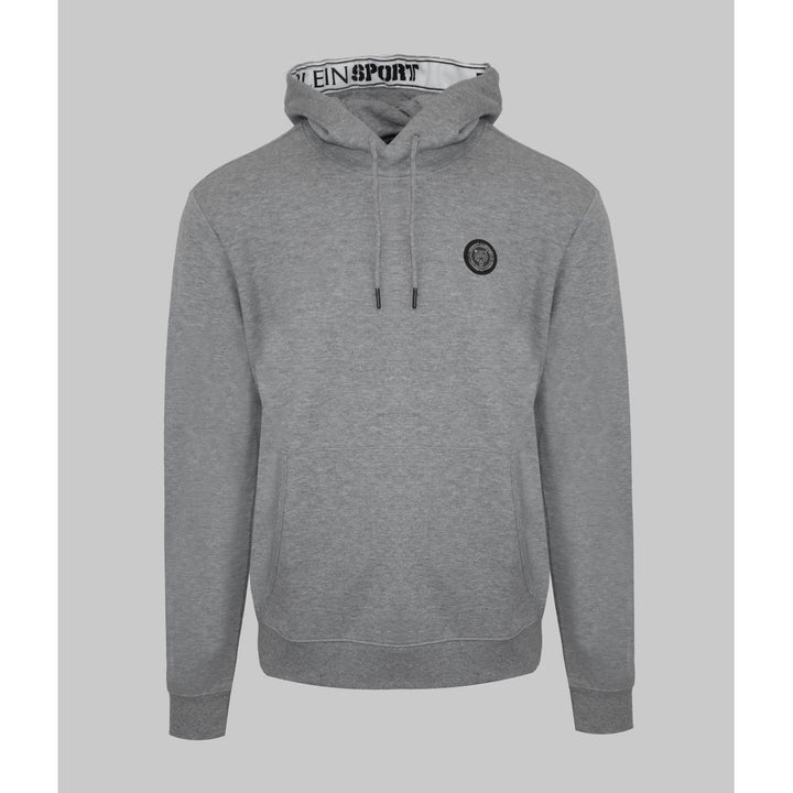 Plein Sport Gray Polyester Sweatshirt