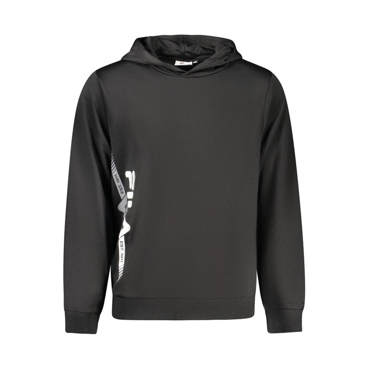 Fila Black Polyester Men's Sweatshirt