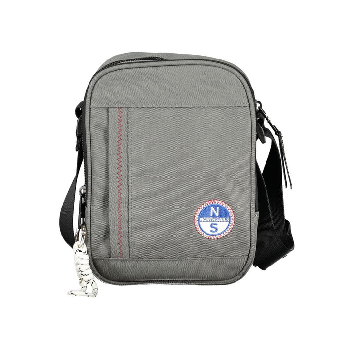 North Sails Grigio Polyester Mens Shoulder Bag