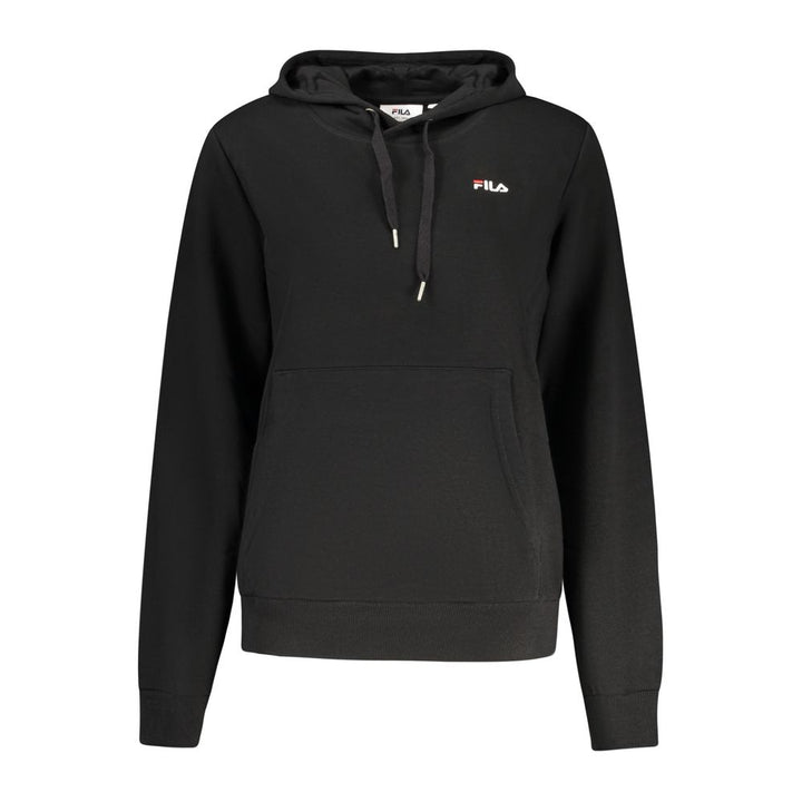 Fila Black Cotton Women Sweatshirt