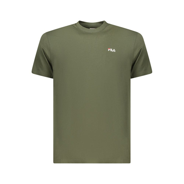 Fila Verde Cotton Men T-Shirt