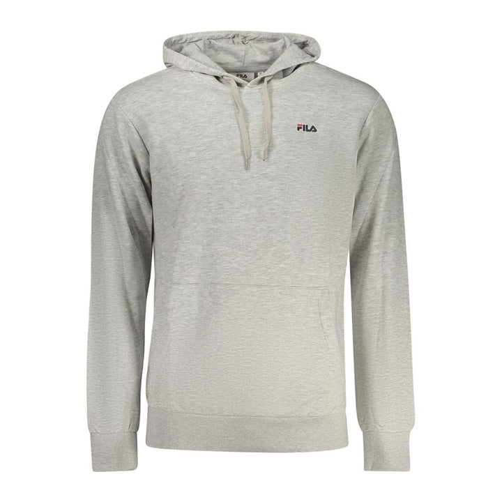 Fila Grigio Cotton Men Sweatshirt