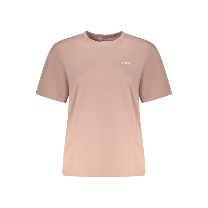Fila Pink Cotton Women's T-Shirt