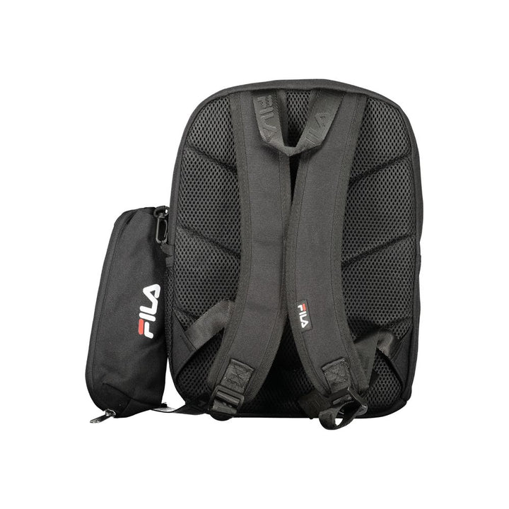Fila Black Polyester Backpack