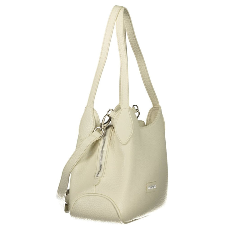 Mario Valentino White Polyethylene Handbag