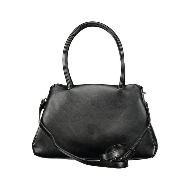 Mario Valentino Black Polyethylene Handbag