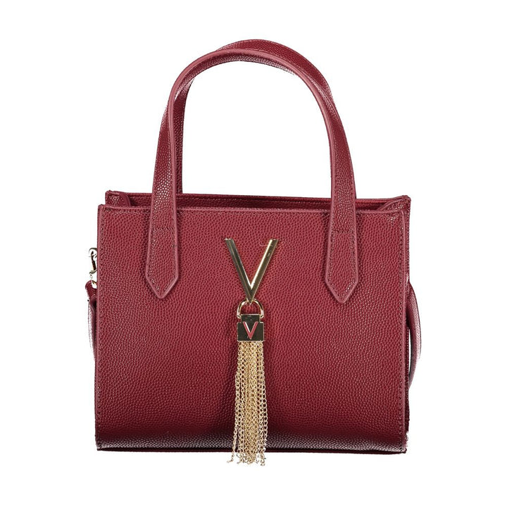 Mario Valentino Red Polyethylene Handbag
