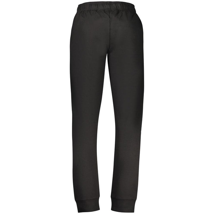 Fila Black Cotton Joggers (Workout Pants)