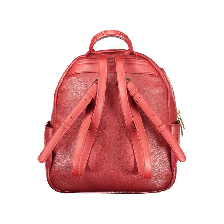 Mario Valentino Red Polyethylene Backpack