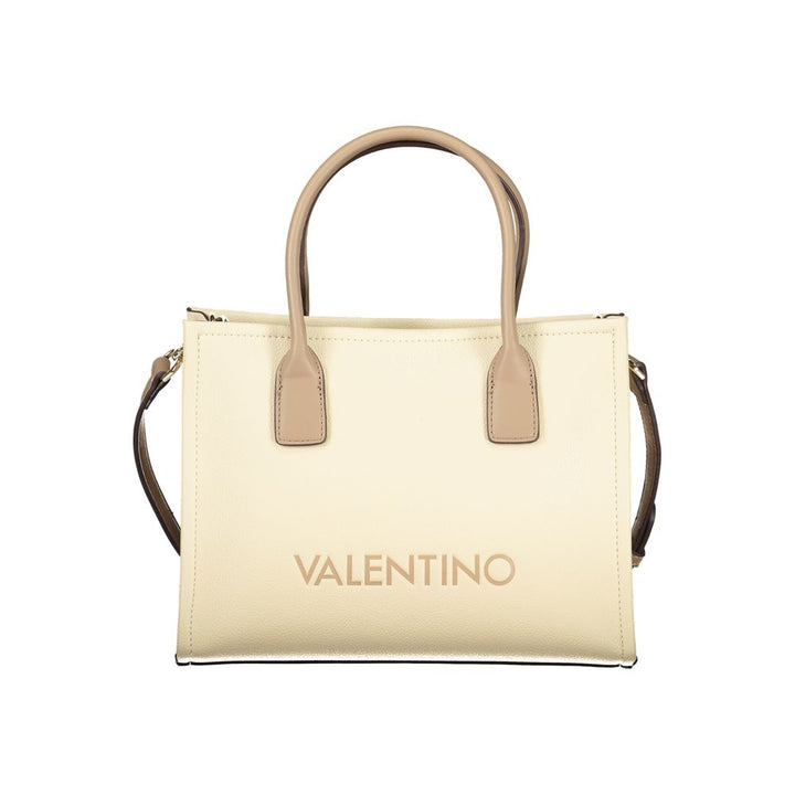 Mario Valentino Beige Polyethylene Handbag