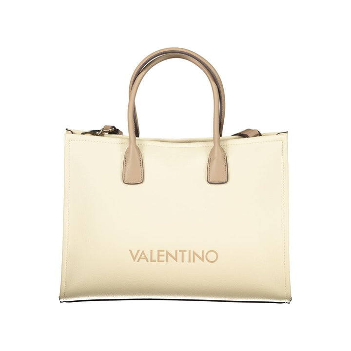 Mario Valentino Beige Polyethylene Handbag