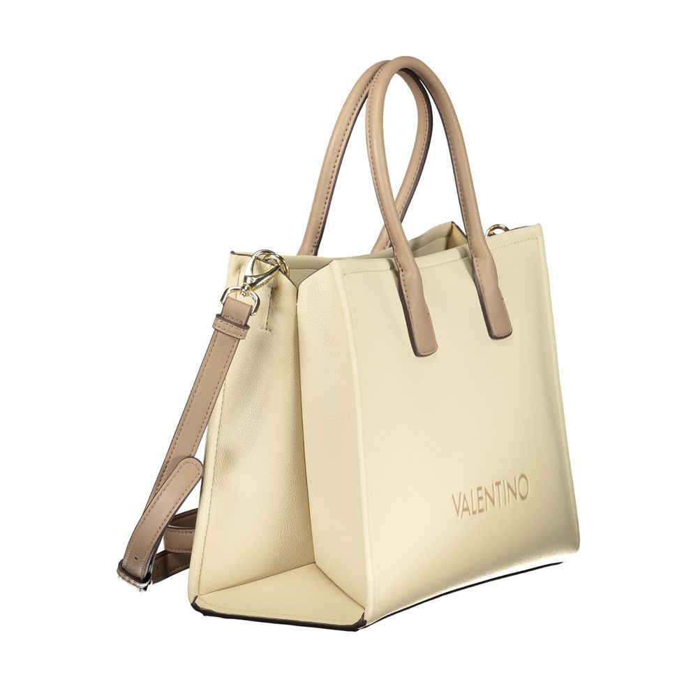 Mario Valentino Beige Polyethylene Handbag
