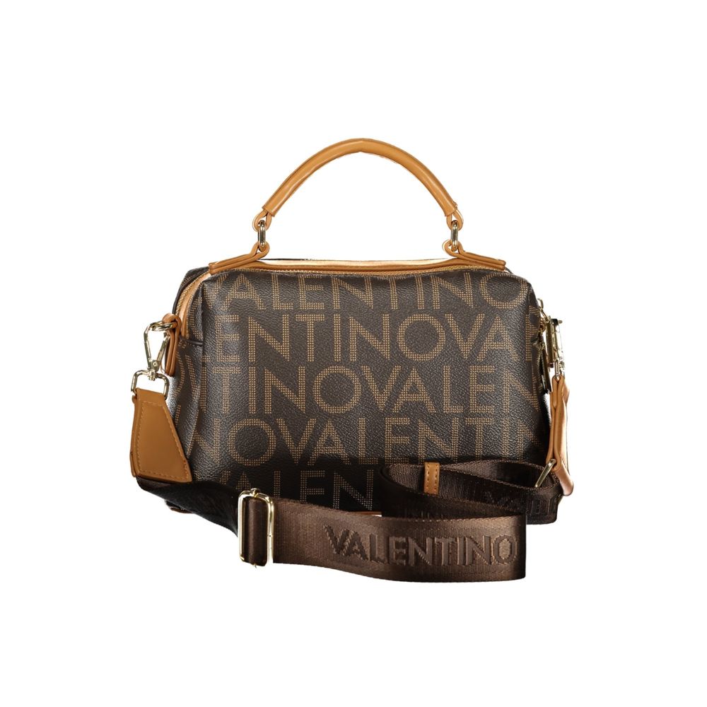 Mario Valentino Brown Polyethylene Handbag