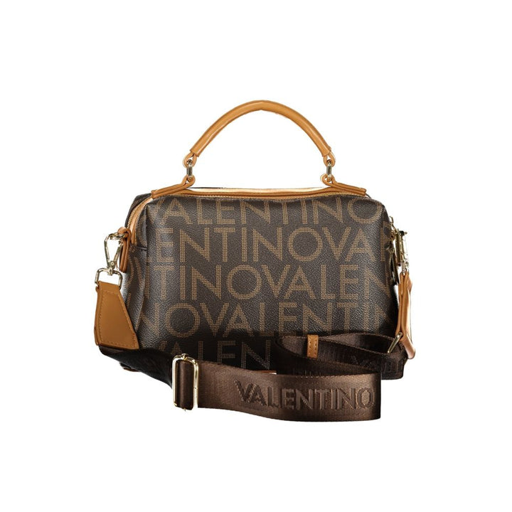Mario Valentino Brown Polyethylene Handbag