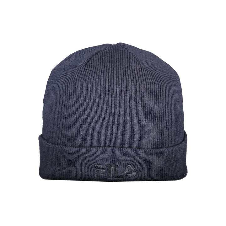 Fila Blue Polyacrylic Beanie