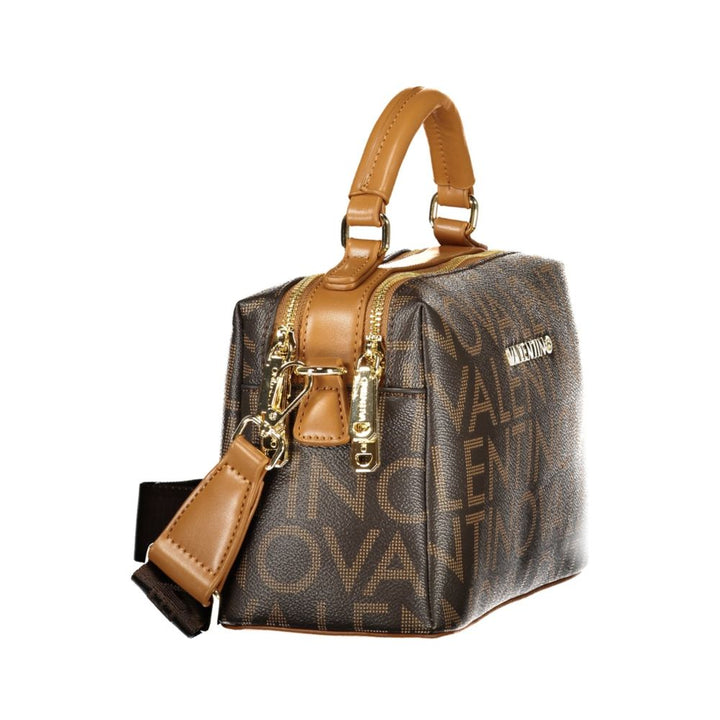 Mario Valentino Brown Polyethylene Handbag