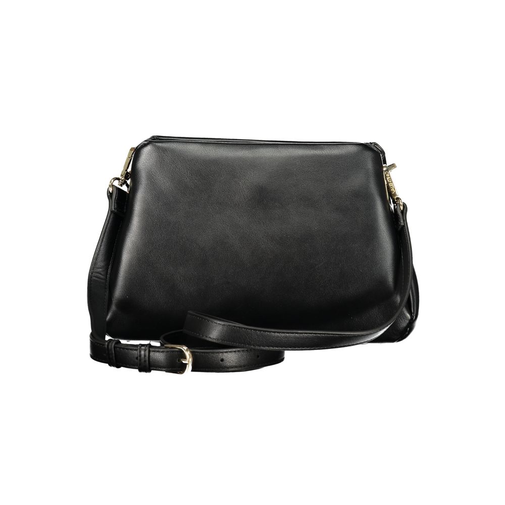 Mario Valentino Black Polyethylene Handbag