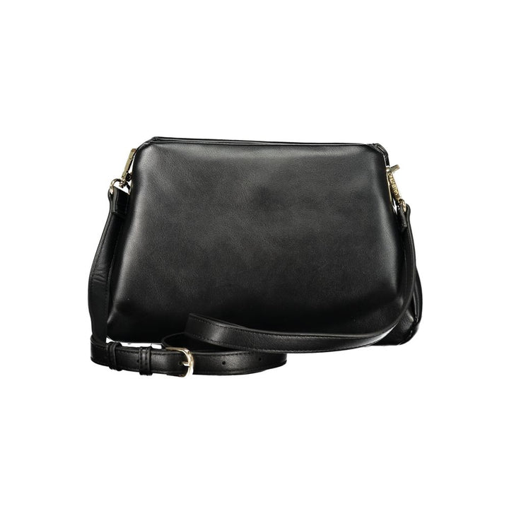 Mario Valentino Black Polyethylene Handbag