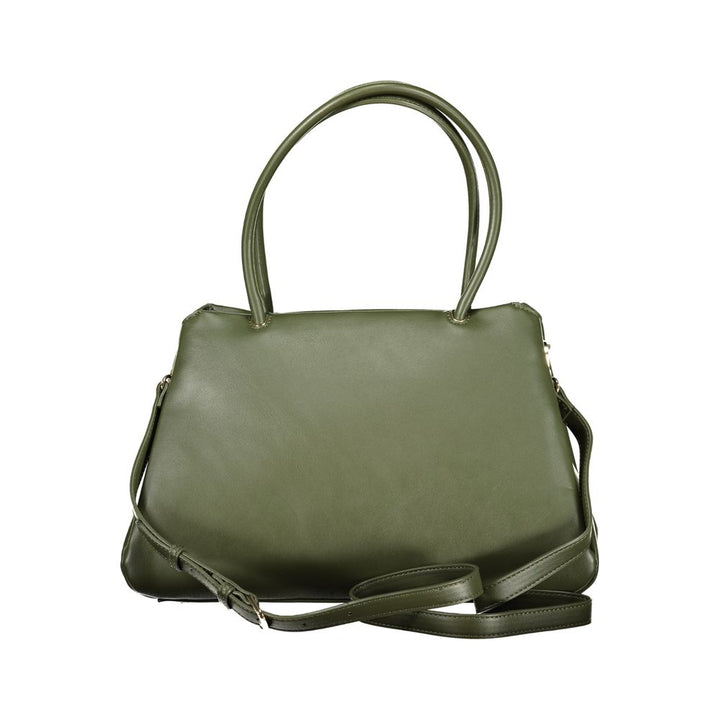 Mario Valentino Green Polyethylene Handbag