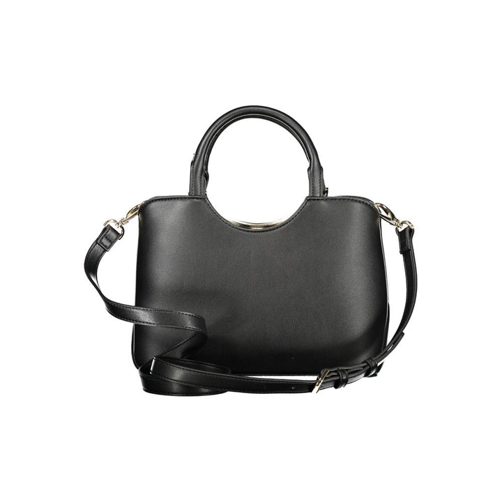 Mario Valentino Black Polyethylene Handbag