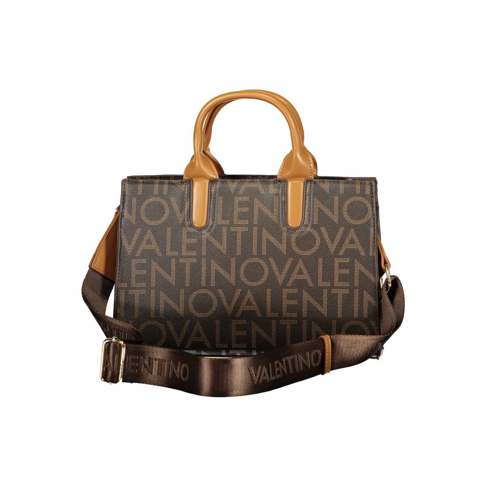 Mario Valentino Brown Polyethylene Handbag