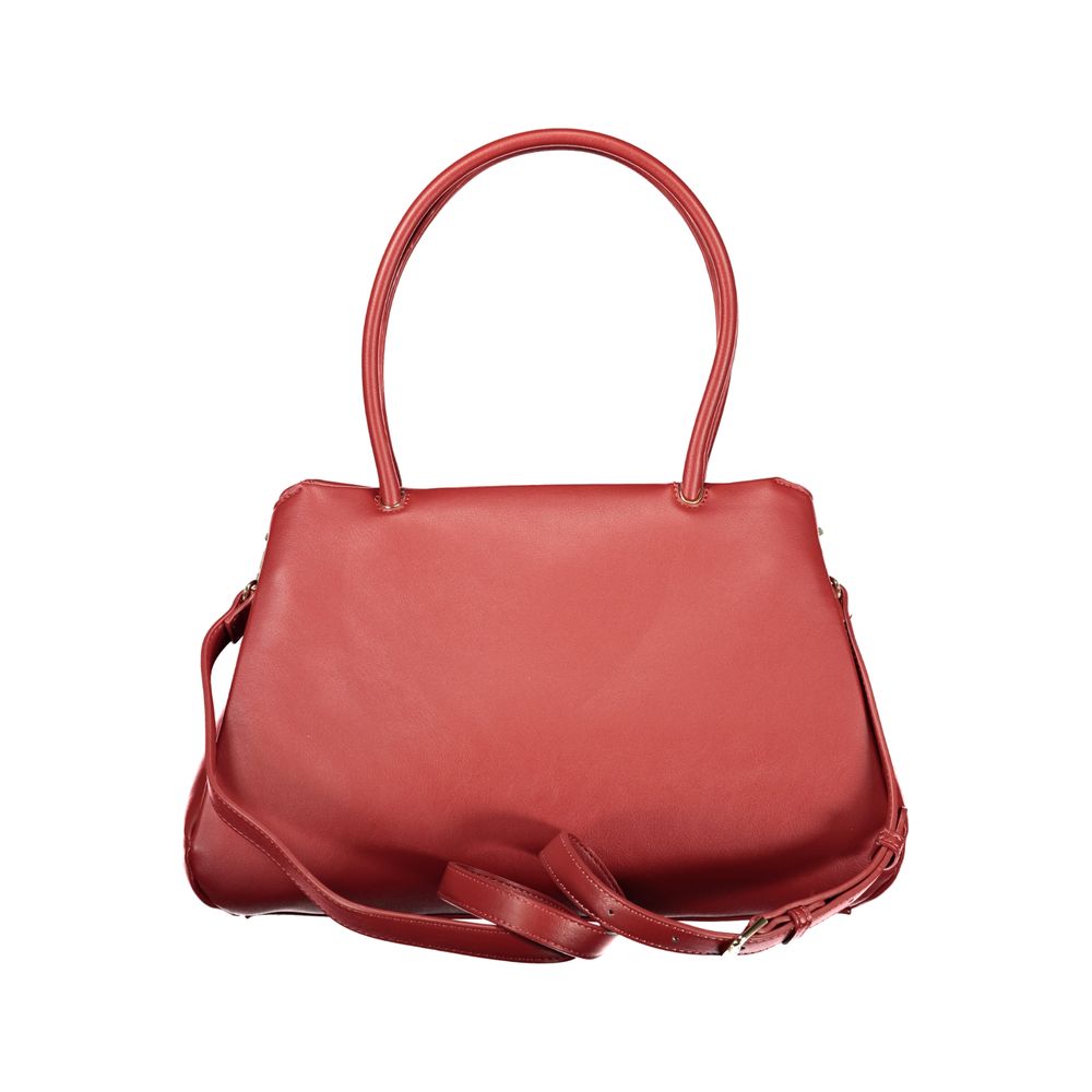 Mario Valentino Red Polyethylene Handbag