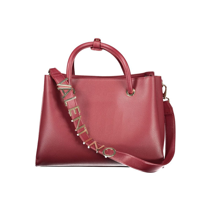 Mario Valentino Red Polyethylene Handbag