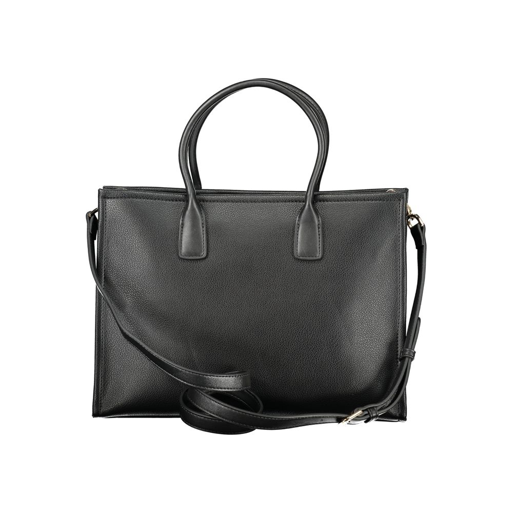 Mario Valentino Black Polyethylene Handbag