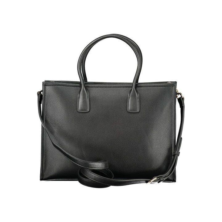 Mario Valentino Black Polyethylene Handbag