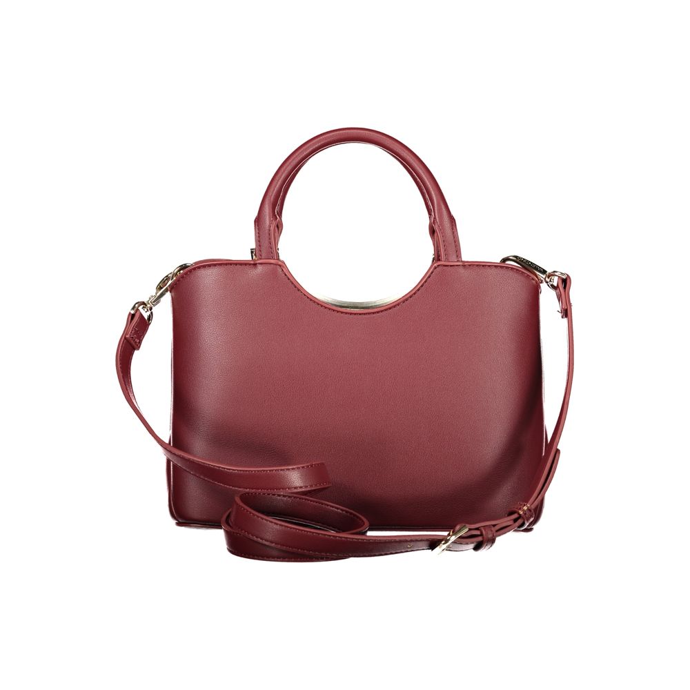Mario Valentino Red Polyethylene Handbag