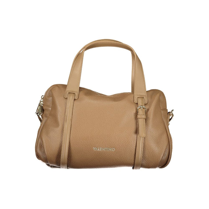 Mario Valentino Brown Polyethylene Handbag