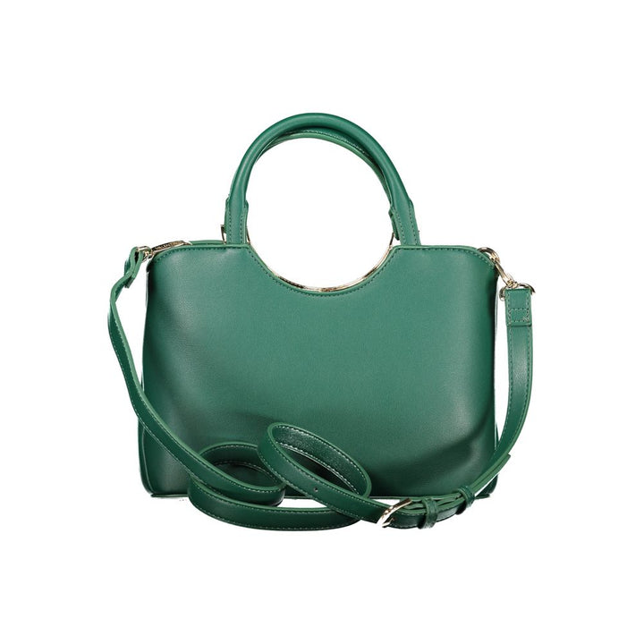 Mario Valentino Green Polyethylene Handbag