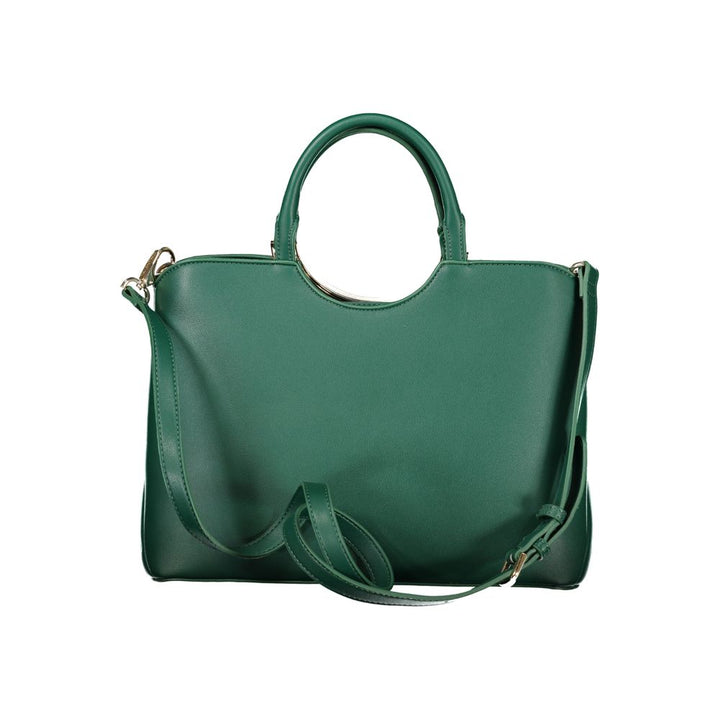 Mario Valentino Green Polyethylene Handbag