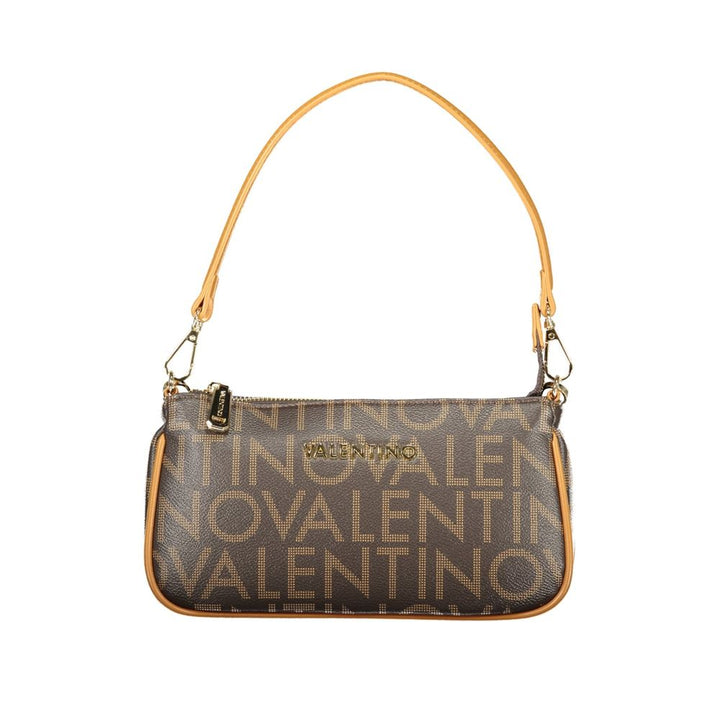 Mario Valentino Brown Polyethylene Handbag