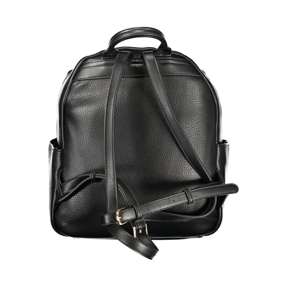 Mario Valentino Black Polyethylene Backpack